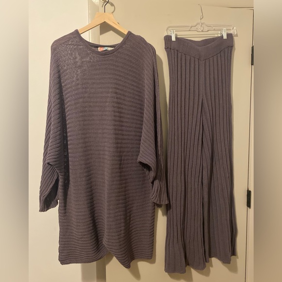 Free People Sweaters - Free People Beach Imogene Sweater Set - Size Large